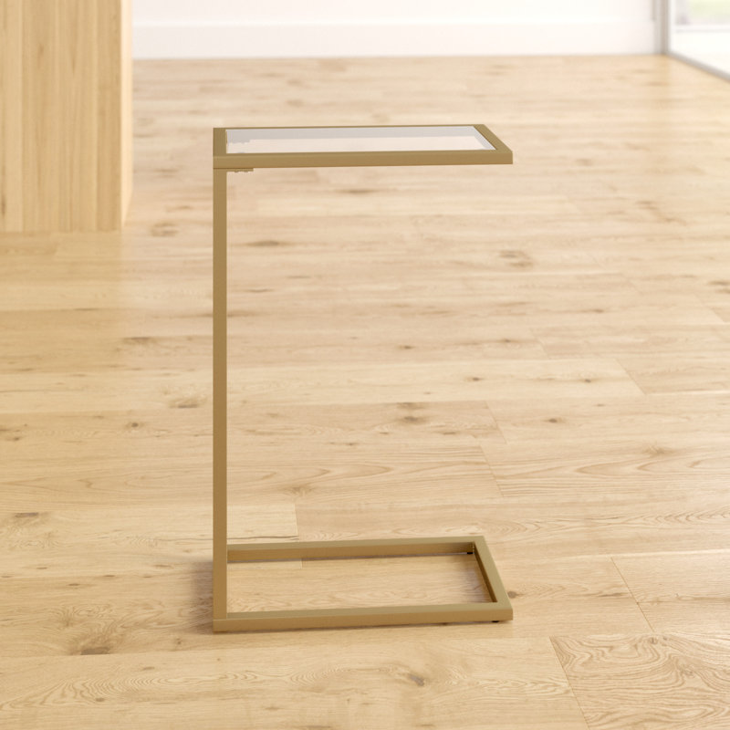 Mercer41 Olmedo Glass C Table End Table & Reviews Wayfair